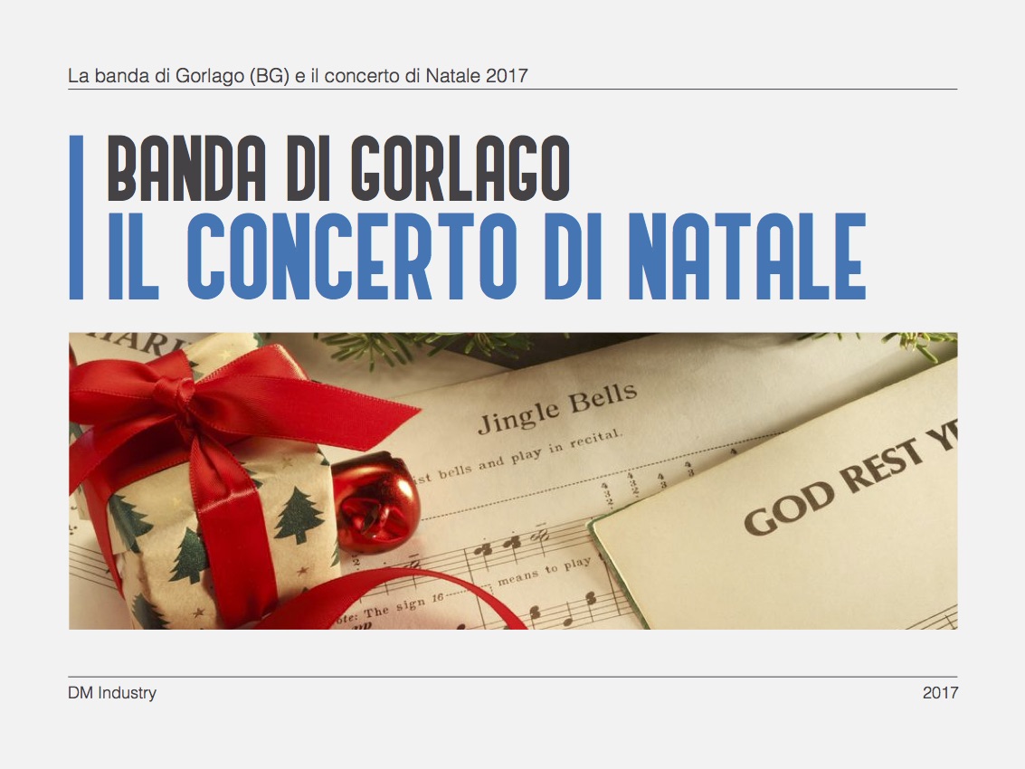 Concerto di Natale Banda di Gorlago